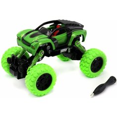 Машинка багги Funky Toys DIY металлическая зелёная (17 см) (YS0281528)