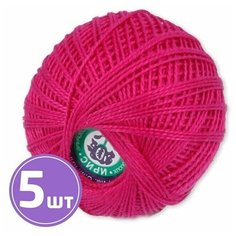 Пряжа ПНК им. Кирова Ирис (1112), яркая мальва, 5 шт. по 25 г