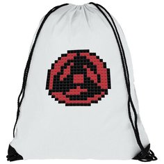 Мешок для сменной обуви пиксель арт - 6877 Brut Boxers