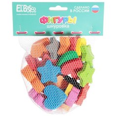 Развивающая игрушка ElBasco Фигуры Цветочки, 01-002, разноцветный