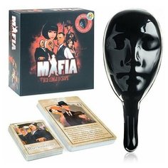 Карточная настольная игра Мафия, карточки роли, пластиковые маски, 0134R-10 Zhorya