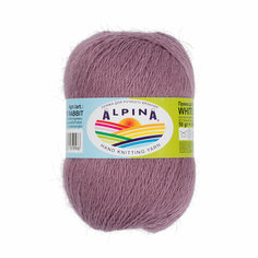 Пряжа ALPINA WHITE RABBIT 55% пух кролика, 45% нейлон 10 шт. х 50 г 300 м +- 15 м N271 античная роза