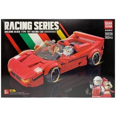 Конструктор Техник Красный спорткар 363 детали 100139 Планета Конструкторов