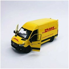 Масштабная модель Mersedes Sprinter DHL 12 см MSN Toys