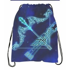 Сумка-мешок для обуви со знаком зодиака Стрелец №9 Migom