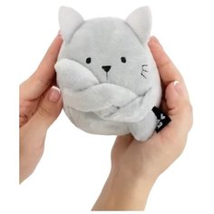Мягкая игрушка мяч-погремушка " котенок " Мяшечки
