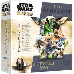 Пазл деревянный Trefl 500 +5 деталей: Таинственный Грогу