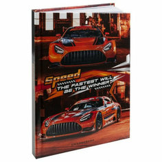 Ежедневник А5, 128л. Машина для побед (128-5207) (7БЦ, гл. ламин, цвет. мелов обл, недатиров.) Проф Пресс