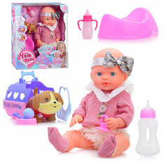 Кукла "Ева" с аксессуарами и питомцем, в коробке Yale Baby