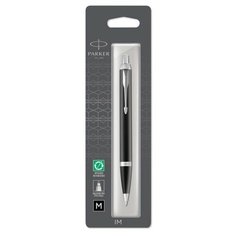 Ручка шариковая IM CORE BLACK LACQUER CT, синяя, блистер 1975554 Parker