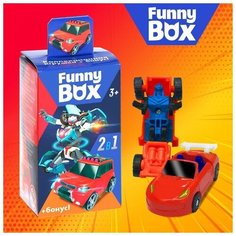 Набор для детей Funny Box «Трансформеры» Набор: карточка, фигурка, лист наклеек, микс Woow Toys