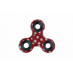 DIKE Спиннер DK-3-RED Бордовый в Белый Горошек DIKE DK-3-RED ()
