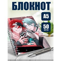 Блокнот А5 аниме Скейт: бесконечность