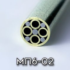 Мозаичный пин МП6-01 диаметром 6мм с темлячным отверстием 3мм, Заготовка для рукояти ножа, поделок, хобби, творчества! Knife Make