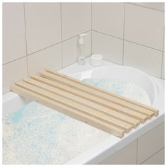 Сиденье для ванны с бортиком, 68×27×3,5 см Нет бренда