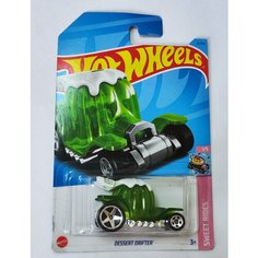 Hot Wheels Машинка базовой коллекции DESSERT DRIFTER зеленая C4982/HKG24