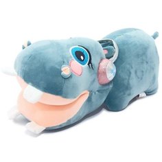 Мягкая игрушка Бегемотик Джо с тайничком, 35/16см, Unaky Soft toy