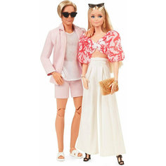 Кукла Barbie Style Барби и Кен Отпускная одежда и купальные костюмы Коллекционные куклы Барби HJW88