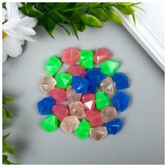 Камушки светящиеся в темноте "Ассорти №2" набор 20 гр Noname