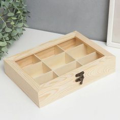 Шкатулка для росписи "Рукодельница" 25х18х5,5 см Made in China