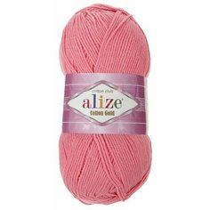 Пряжа Alize Cotton Gold темно-розовый (33), 55%хлопок/45%акрил, 330м, 100г, 2шт