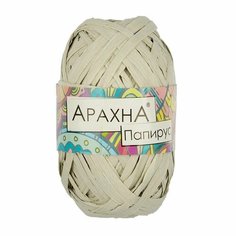 Пряжа ARACHNA Papyrus, ARACHNA, св. серый - 06, 100% целлюлоза, 5 мотков, 40 г, 50 м.