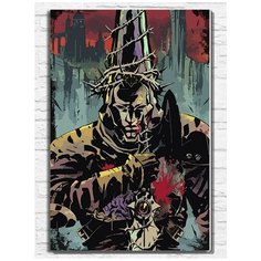 Картина по номерам на холсте игра Blasphemous - 11509 В 60x40
