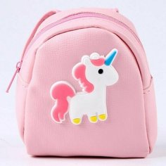 Сумка для куклы Единорог, цвет розовый Made in China