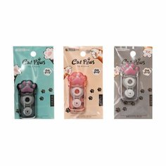 Корректор-лента 6м*5мм в блистере микс лапка Россия