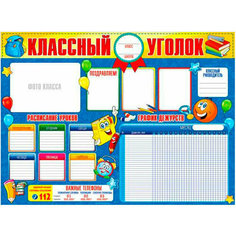 Плакат обучающий А2 классный уголок Россия