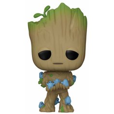Фигурка Funko POP! Bobble: Грут с Грандсом (Groot With Grunds) Марвел Я Грут (Marvel I Am Groot) ((1194) 70652) 9,5 см
