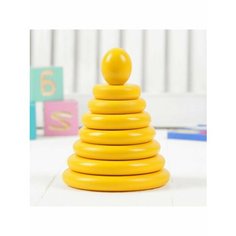 Пирамидка "Желтая" Rn Toys