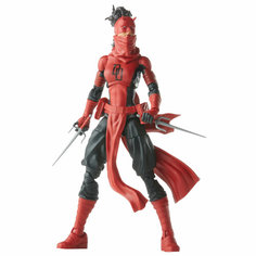 Фигурка Marvel Legends Spider-Man Retro Wave 3 Elektra Natchios Daredevil 15 см 4181277 Hasbro