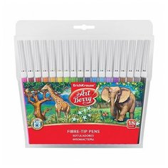 Фломастеры ArtBerry Easy Washable 18 цветов Малайзия