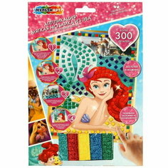 Аппликация "Принцесса", мягкая мозаика, 17 x 23 см Multi Art