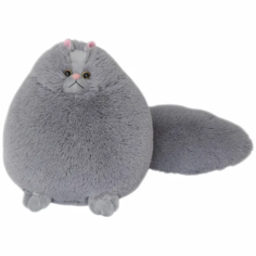 Мягкая игрушка "Кот Беляш", 30см, серый Toys