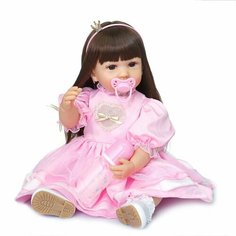 Кукла Реборн виниловая 55см в пакете (FA-272) Npk Toys
