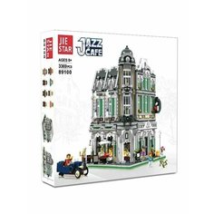 Конструктор Архитектура "Здание Джаз-кафе" 3369 деталей Пластмастер