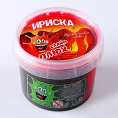 Слайм "Ириска", двухцветная, контейнер 100 гр, ассорти Gold Market
