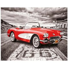 Картина по номерам Ретро авто 40х50 см АртТойс