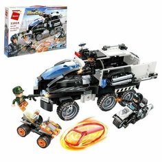 Конструктор Полиция «Операция Захват», 517 деталей Qman