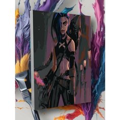 Картина по номерам Джинкс league of legends Netflix Круто красим