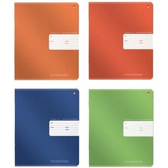 Тетрадь школьная А5,12л, част. кос, премиум металлик,4диз,10шт/уп,7-12-827/6 Альт