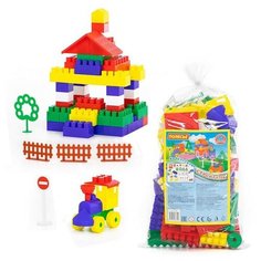 Конструктор Строитель 101эл. в пак. 36100 П-Е/10/ Полесье