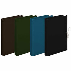 Папка архивная на завяз. бумвинил 500х360х50мм Эврика