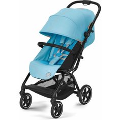 Прогулочная коляска Cybex Eezy S Plus 2 Beach Blue бампером