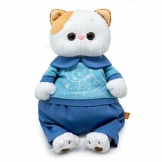 Кошечка Ли Ли в голубом комплекте 27 см - Мягкая игрушка Budi Basa в подарочной коробке Basik&Co