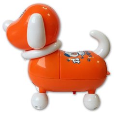 Развивающая игрушка Азбукварик Говорящий щенок, оранжевый