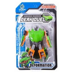 Мет. трансформер робот-машина, CRD 24,5х15х6 см, 6 видов, арт. H6611-A