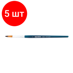 Комплект 5 штук, Кисть из синтетики Andy, круглая №7 753007 Малевичъ